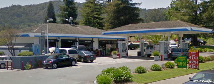 Marin Gas Service Station, 600 Magnolia Ave, Larkspur CA