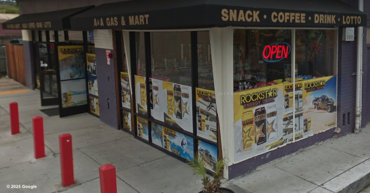 A & A Gas, 1100 Broadway, Burlingame CA